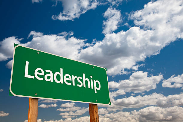 istock Leadership Green Road Sign 176694096