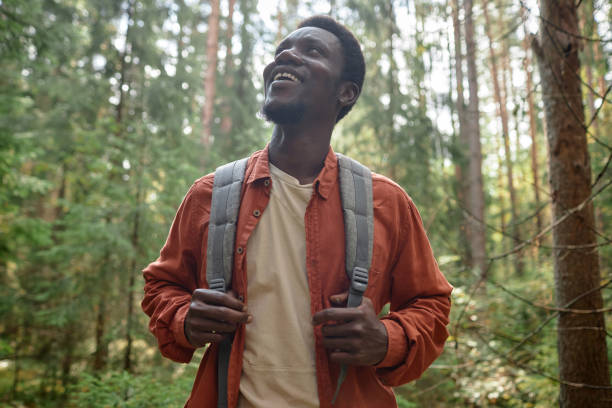 istock Hiker walking in the forest in summer 1766951497