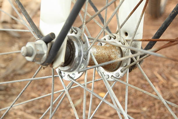 istock Bike wheel 176695747