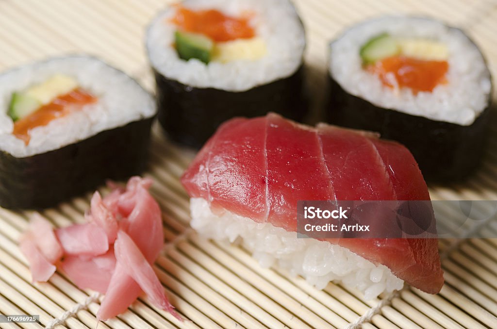 Japońskie sushi - Zbiór zdjęć royalty-free (Azja)