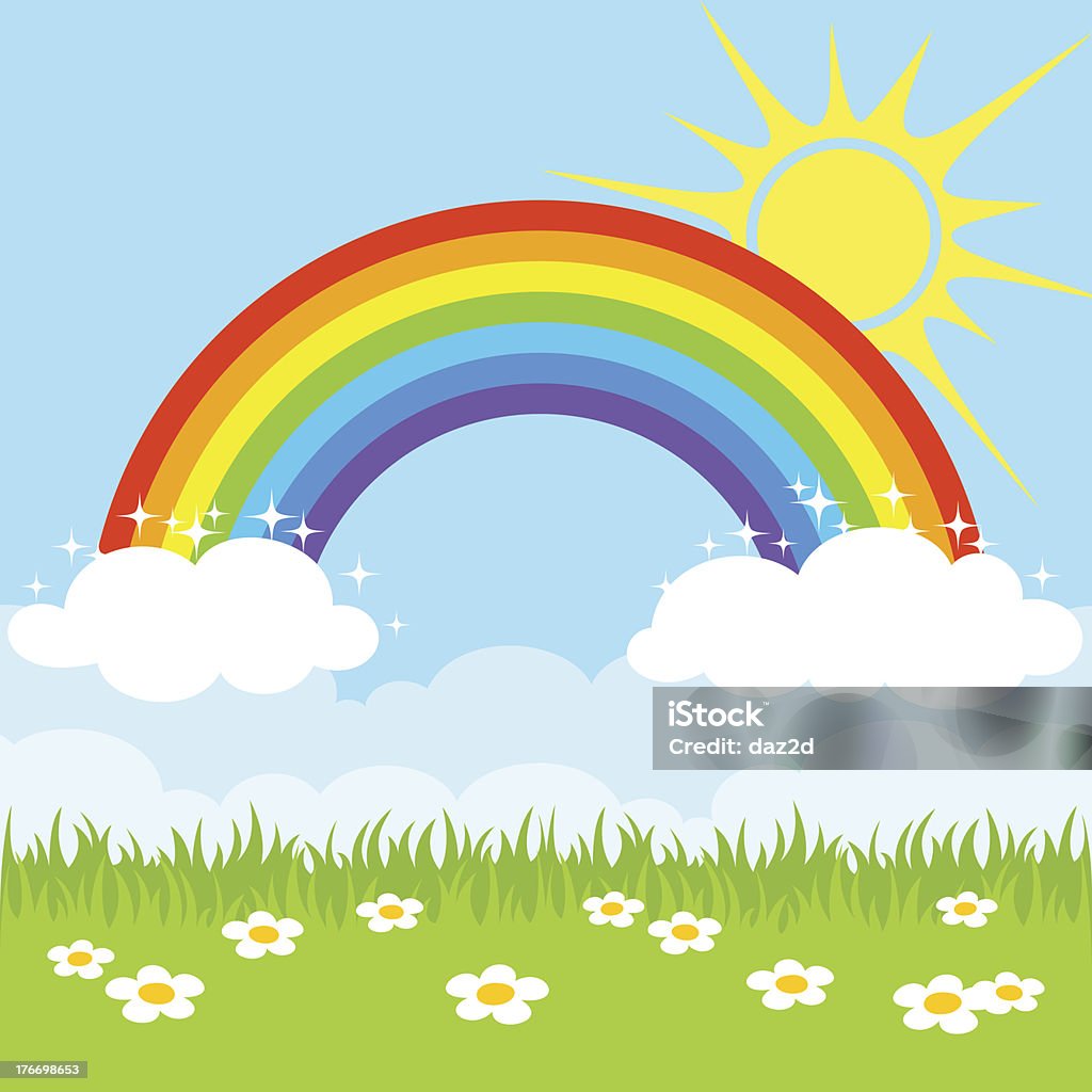 Rainbow ____________ Rainbow stock vector