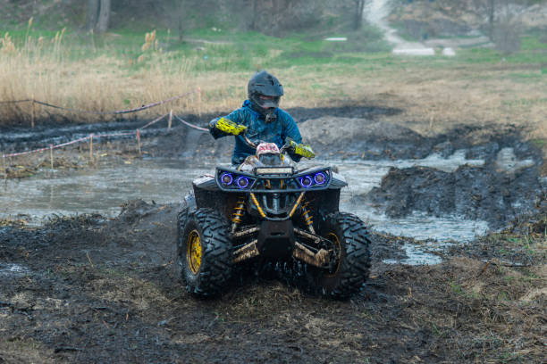 istock Overcoming a route on the off-road vehicle 1767010604
