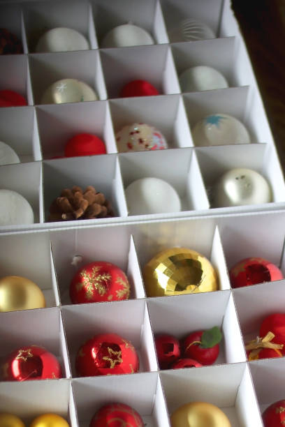 istock Christmas Ornaments in the Boxes 1767021861