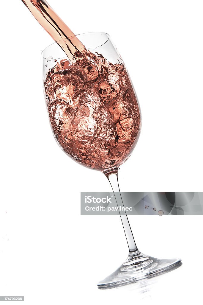 Розовое вино - Стоковые фото Алкоголь - напиток роялти-фри