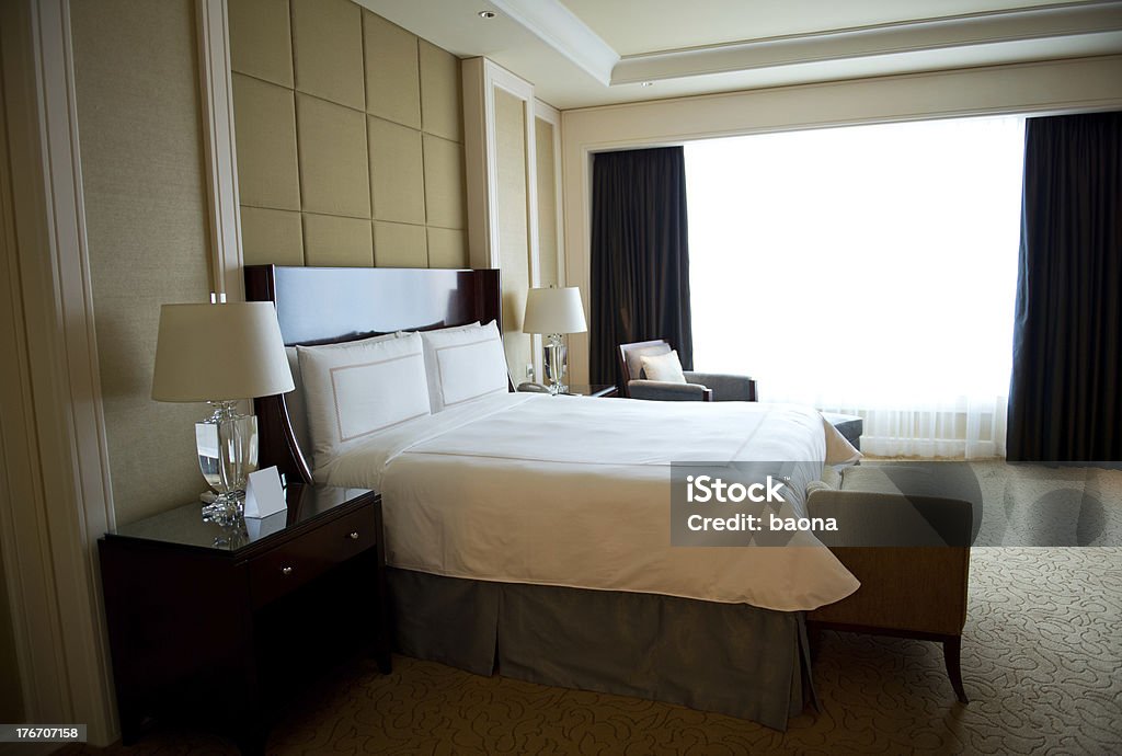Главная спальня - Стоковые фото Архитектура роялти-фри