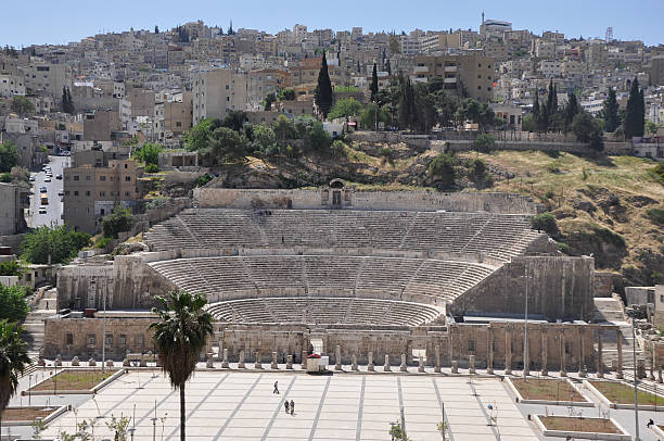 istock Roman theatre, Amman, Jordan 176707594