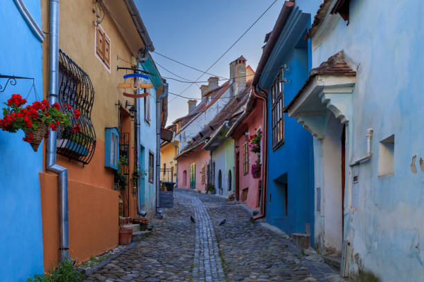 istock On the streets of Sighisoara 1767087449