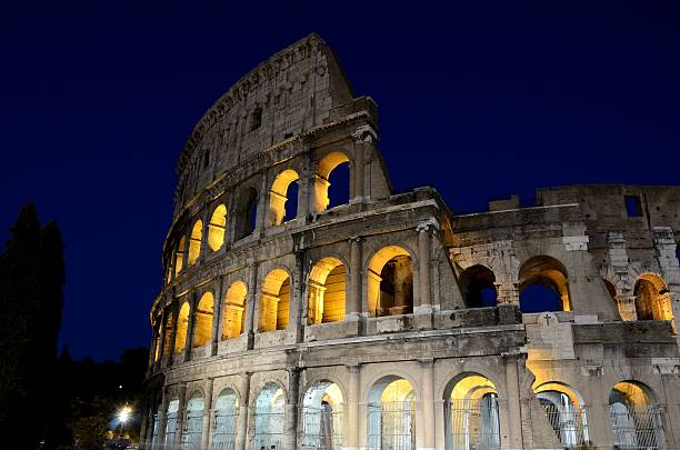 istock Colosseum in Rome by night 176713021