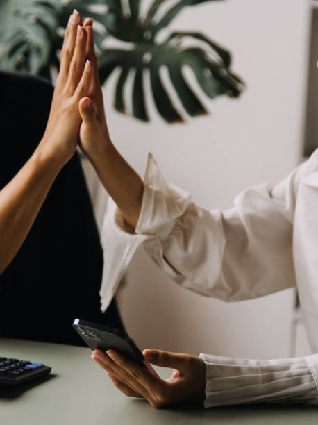 istock Financial Business team present. Business man hands hold documents with financial statistic stock photo, discussion, and analysis report data the charts and graphs. Finance Financial concept 1767134569