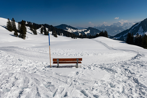 winter landscape in Germany