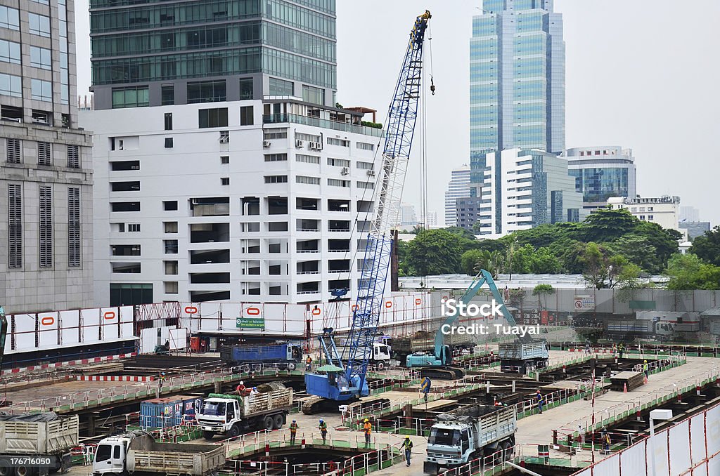 Construção construção Site na Tailândia - Royalty-free Arquitetura Foto de stock