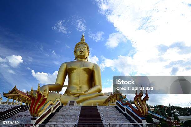 Die Größte Goldenen Buddha Stockfoto und mehr Bilder von Asiatische Kultur - Asiatische Kultur, Asien, Blau