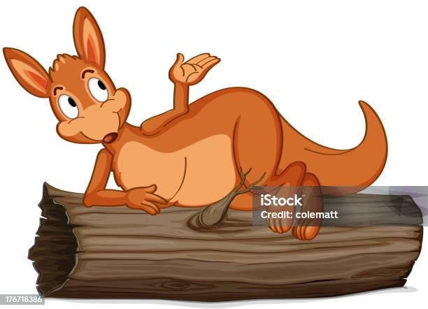 Aussie Kangaroo - Stockowe grafiki wektorowe i więcej obrazów Australia - Australia, Australijski Outback, Białe tło