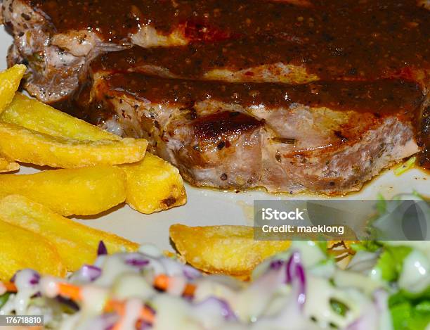 Bife Grelhado - Fotografias de stock e mais imagens de Almoço - Almoço, Bife, Carne