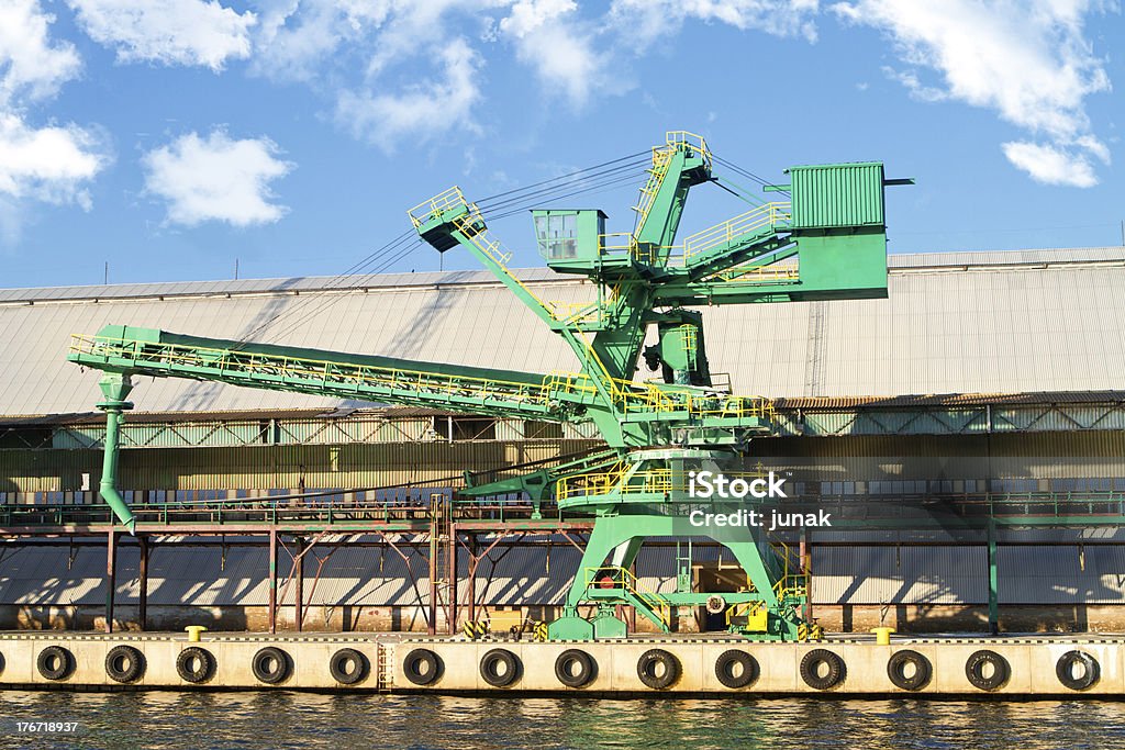 Gantry Crane - Foto de stock de Armação de Construção royalty-free