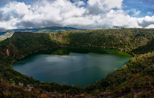 A beautiful pristine lake in Colombia
