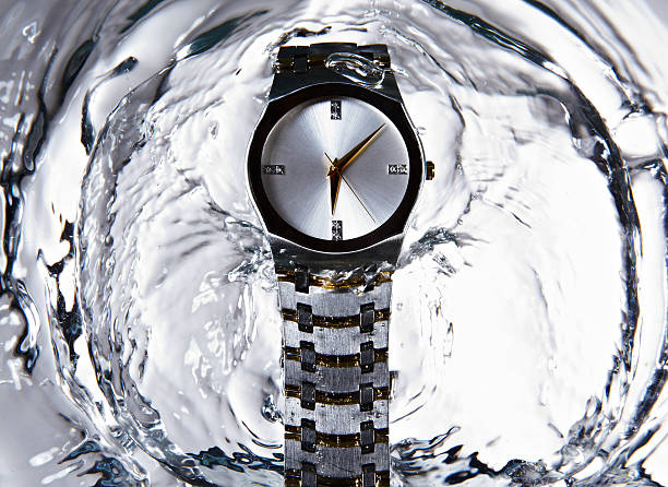 istock Steel Watch on Water 176722643