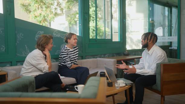istock Group of multi-ethnic businesspeople working together in modern co-working office space 1767244145
