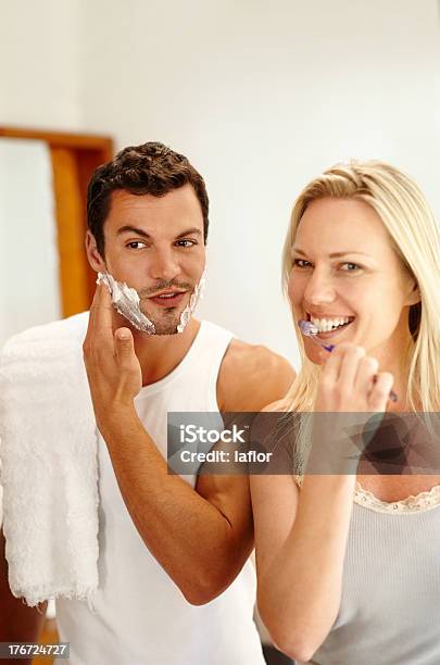 Getting Ready For The Day Ahead Stock Photo - Download Image Now - 20-29 Years, 30-39 Years, Adult