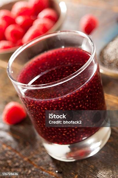 Foto de Framboesa De Semente De Chia E Bebidas e mais fotos de stock de Alimentação Saudável - Alimentação Saudável, Amora-preta, Antioxidante