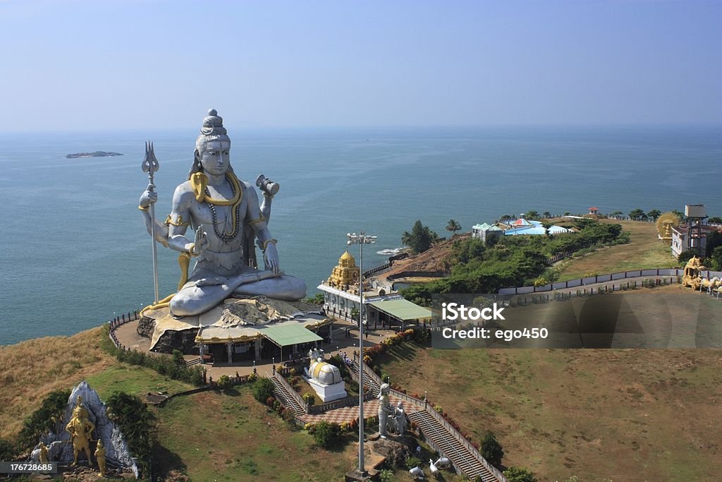 Estátua de Shiva - Foto de stock de Arquitetura royalty-free