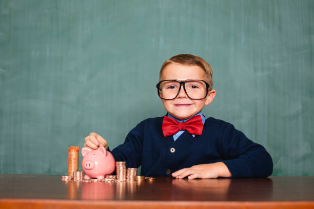 istock Young Boy with his Savings 1767318050