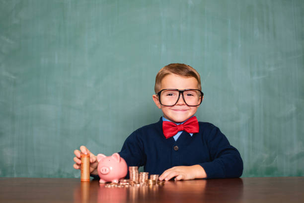 istock Young Boy with his Savings 1767318053