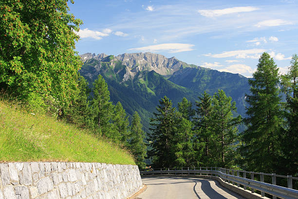 istock Summer landscape of alpine road 176731971