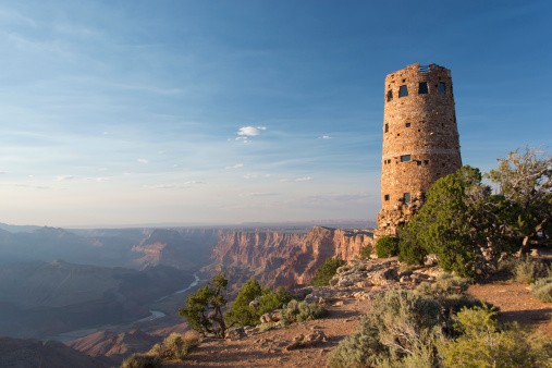 Old tower at the Grand Canyon.