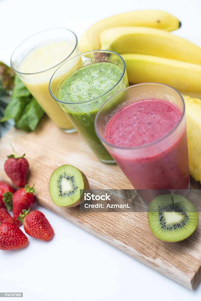 Frescos e saudáveis de smoothies - Royalty-free Alimentação Saudável Foto de stock