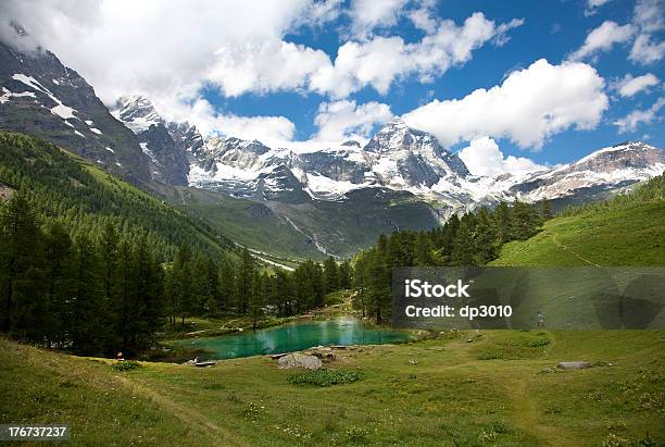 Photo libre de droit de Cervinia Val Daoste Italie banque d'images et plus d'images libres de droit de Alpes Pennines - Alpes Pennines, Alpes européennes, Arbre