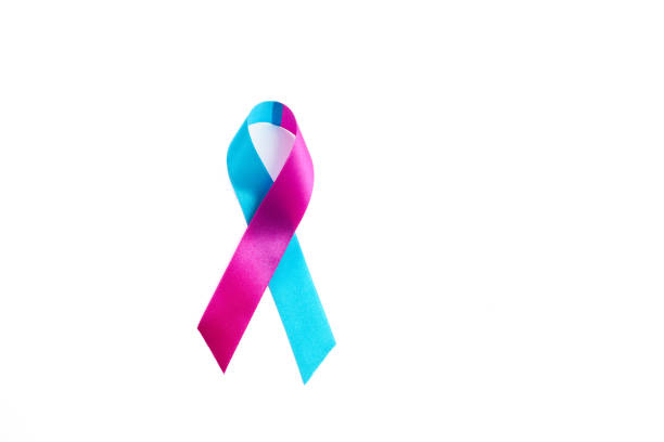 istock Prematurity awareness ribbon background. World prematurity day. 1767379933