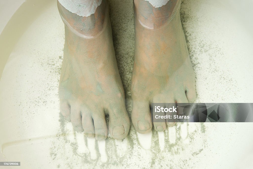 Soin pour les pieds - Photo de Exfoliation libre de droits