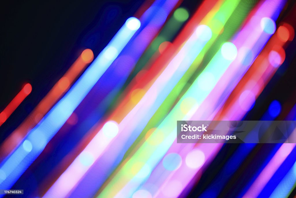 Desfocado luzes de movimento - Royalty-free Abstrato Foto de stock