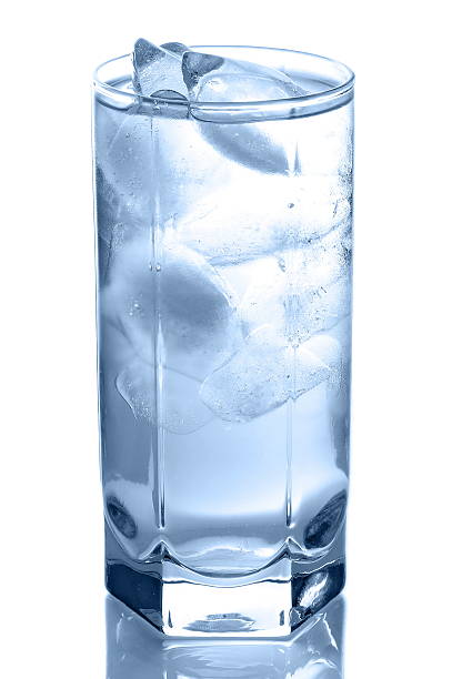istock Glass of water with ice 176740863