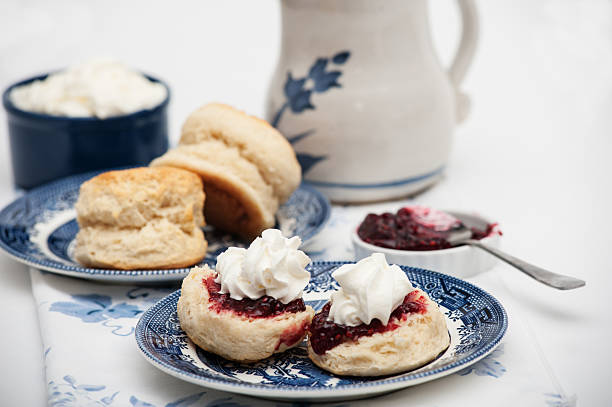 istock English scones jam and whipped cream 176741862