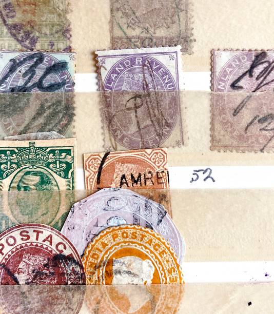 istock Postage Stamp Album pages 1767435772
