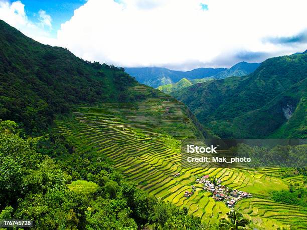 Photo libre de droit de Batad Village banque d'images et plus d'images libres de droit de Banaue - Banaue, Horizontal, Ifugao - Île de Luzon