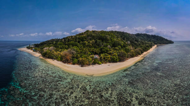 istock white sand of Hatta Island 1767458192