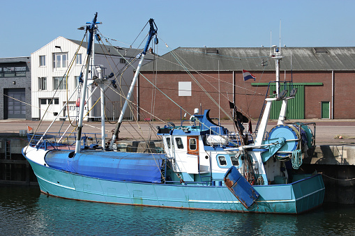 fishing vessel at pier