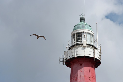 lighthouse in Scheveningen, Netherlands