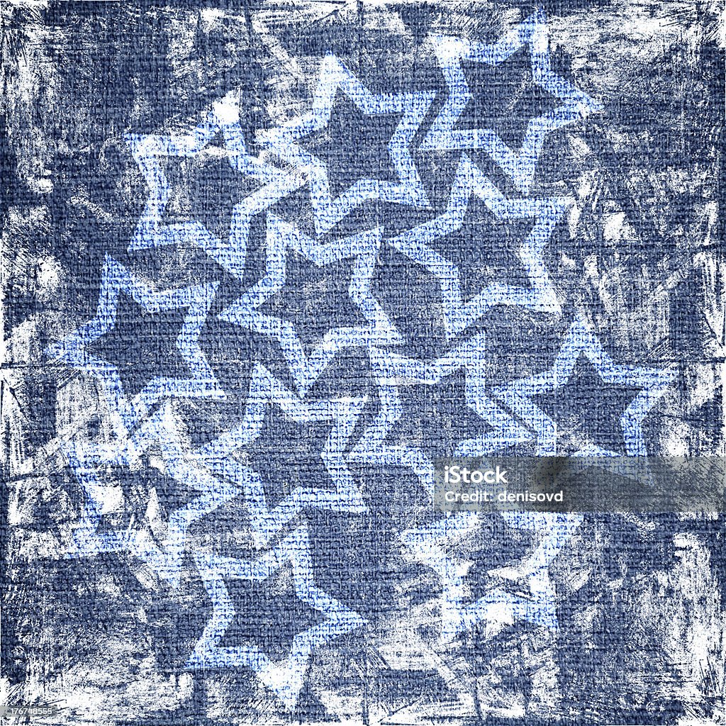 blue grunge stars texture Abstract stock illustration