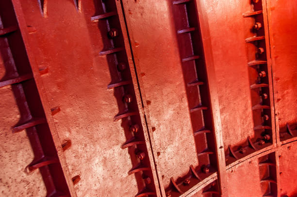 istock The inside of a red cast iron lighthouse... 1767488536