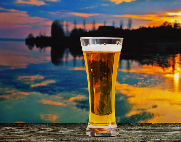 istock glass of beer at sunset 176751870
