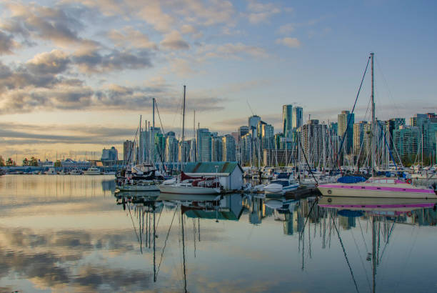 istock Calm morning along the Stanley Park Seawall 1767539643