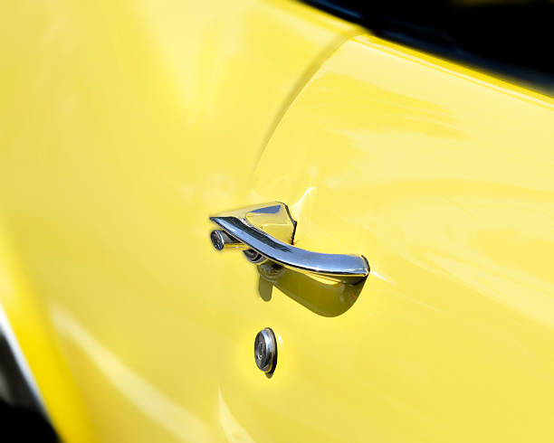 istock Yellow Car Detail 176755918