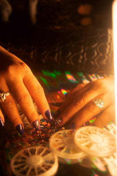 istock Nail salon closeup photo 1767560783