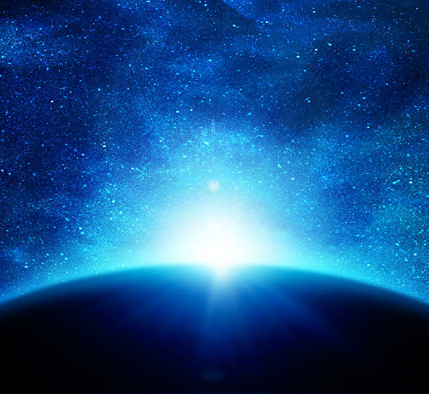 istock earth in space against the sun 176756827