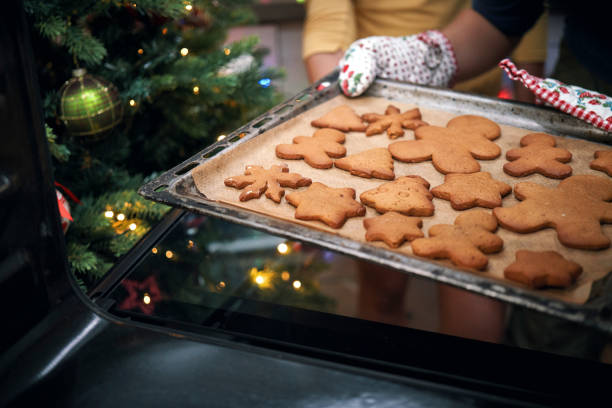 istock Preparing Gingerbread Christmas Cookies in Domestic Kitchen 1767582162