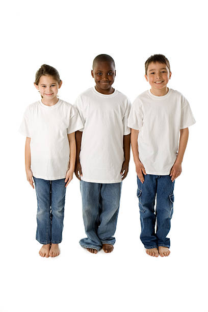 istock Diversity: Multi-Ethnic Children Stand Together Smiling 176760484